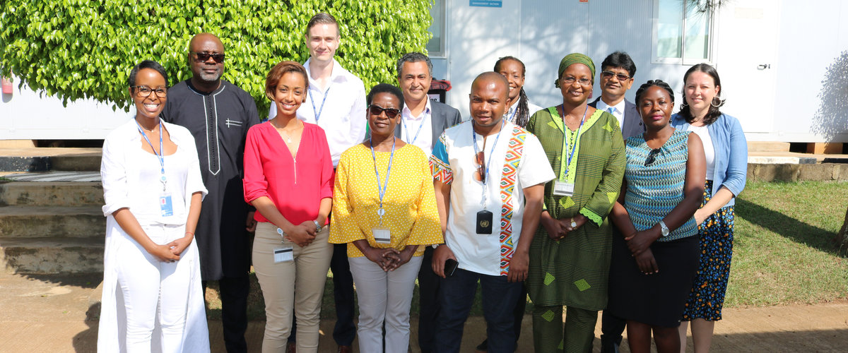 civilian pre deployment course united nations paulin djomo yannick van winkel