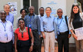 RSCE Team visits the MINUSCA Mission in Bangui