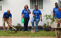 UNFCU and RSCE Collaborate to Green the UN Entebbe Campus