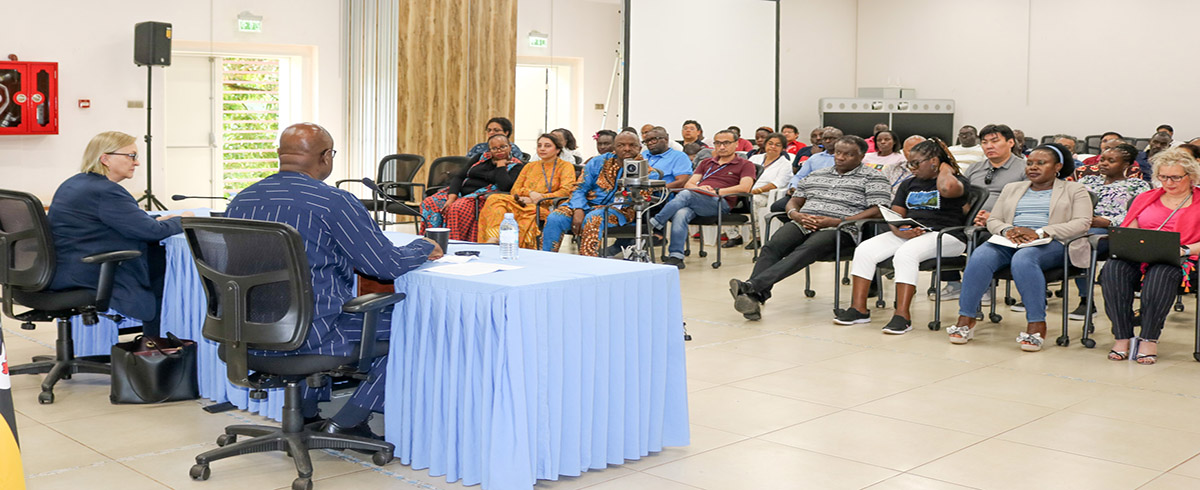 ASG Lisa Buttenheim Reassures UN Staff in Entebbe | RSCE