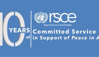 10 years rsce regional service centre entebbe paulin djomo atul khare lisa buttenheim committed services in support of peace in africa yannick van winkel