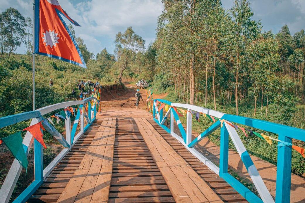 Une structure de pont.