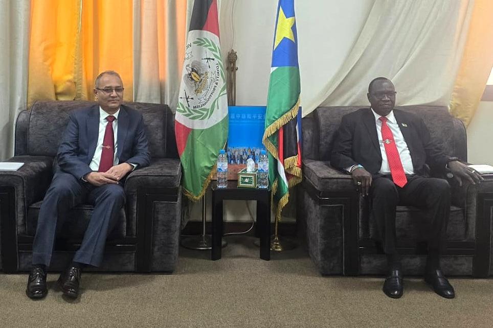 Acting Head of Mission/Force Commander Undertakes Inaugural Visit to Juba