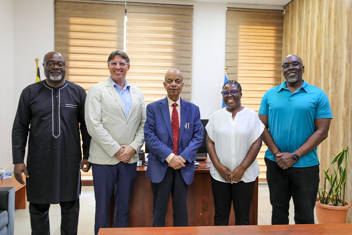 A group photo of UN Field Staff Union Entebbe Committee with the USG Mr. Khare and Director RSCE, Mr. Djomo. A group photo of UN Field Staff Union Entebbe Committee with the USG Mr. Khare and Director RSCE, Mr. Djomo.