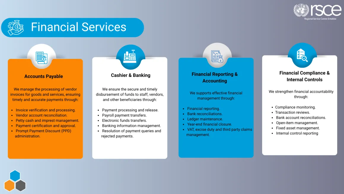 RSCE Financial Services Infographic